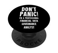 Analyste de gouvernance des données financières PopSockets PopGrip Adhésif