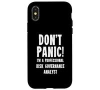 Analyste de gouvernance des risques Coque pour iPhone X/XS