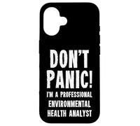Analyste de la santé environnementale Coque pour iPhone 16