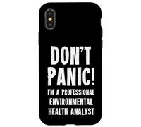 Analyste de la santé environnementale Coque pour iPhone X/XS