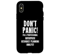 Analyste de planification des ressources d'entreprise Coque pour iPhone X/XS