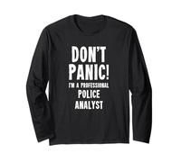Analyste de Police Manche Longue