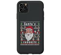 Analyste de Recherche et de Recherche sur Les opérations de Noël de Santas Xmas Ugly Christmas Coque pour iPhone 11 Pro Max
