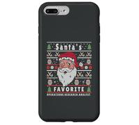 Analyste de Recherche et de Recherche sur Les opérations de Noël de Santas Xmas Ugly Christmas Coque pour iPhone 7 Plus/8 Plus