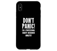 Analyste de Recherche sur Les Actions Coque pour iPhone XS Max