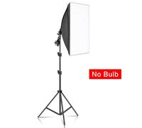 Analyste d'éclairage de boîte à lumière de photographie,système d'éclairage continu professionnel,boîte à lumière pour équipement de studio photo,50x70cm - Type Softbox With Tripod