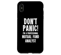 Analyste des Fonds communs de Placement Coque pour iPhone XS Max