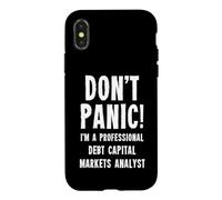 Analyste des marchés des capitaux de la Dette Coque pour iPhone X/XS
