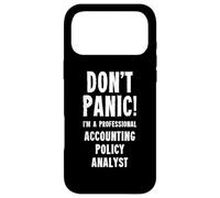 Analyste des politiques comptables Coque pour iPhone 17 Pro Max