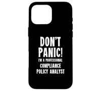 Analyste des politiques de conformité Coque pour iPhone 16 Pro Max
