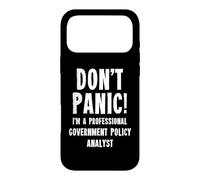 Analyste des politiques gouvernementales Coque pour iPhone 17 Pro Max