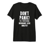 Analyste des Risques d'assurance T-Shirt Haut de Gamme