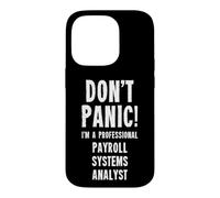 Analyste des systèmes de paie Coque pour iPhone 14 Pro