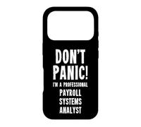 Analyste des systèmes de paie Coque pour iPhone 17 Pro