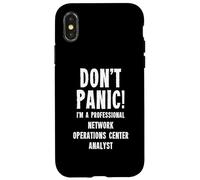 Analyste du centre des opérations réseau Coque pour iPhone X/XS
