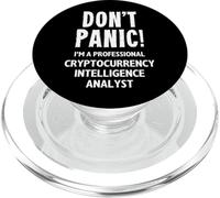 Analyste du renseignement sur Les Crypto-Monnaies PopSockets PopGrip pour MagSafe