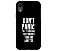Analyste du soutien aux opérations Coque pour iPhone XR