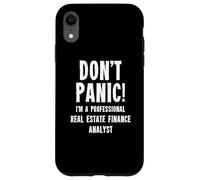 Analyste en Finance immobilière Coque pour iPhone XR