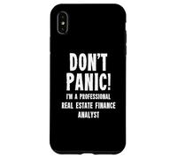 Analyste en Finance immobilière Coque pour iPhone XS Max