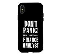 Analyste Financier Coque pour iPhone X/XS