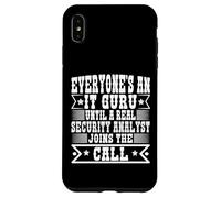 Analyste Informatique en cybersécurité Hacker Programmeur Hacking Design Coque pour iPhone XS Max