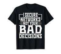 Analyste Informatique en cybersécurité Hacker Programmeur Hacking Design T-Shirt