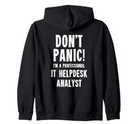 Analyste Informatique Helpdesk Sweat à Capuche