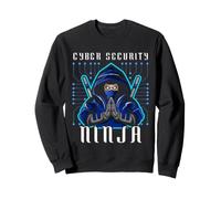 Analyste Informatique Ninja en cybersécurité Ethical Hacker Design Sweatshirt