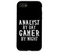 Analyste par Jour Gamer by Night Business Analyse financière Coque pour iPhone SE (2020) / 7/8