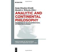 Analytic And Continental Philosophy