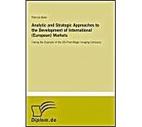 Analytic And Strategic Approaches To The Development Of International (European) Markets