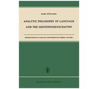 Analytic Philosophy Of Language And The Geisteswissenschaften