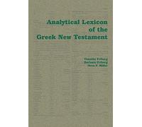 Analytical Lexicon of the Greek New Testament