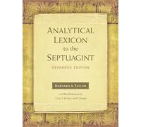 Analytical Lexicon to the Septuagint