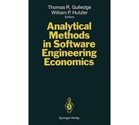 Analytical Methods In Software Engineering Economics