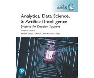 Analytics Data Science Artificial Intelligence Systems for Decision Support Global Edition by Efraim Turban Efraim Turban (Auteur)