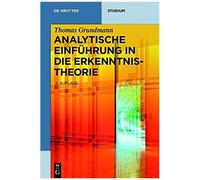 Analytische Einführung In Die Erkenntnistheorie