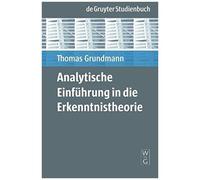 Analytische Einführung In Die Erkenntnistheorie