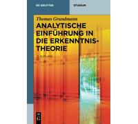 Analytische Einführung in die Erkenntnistheorie