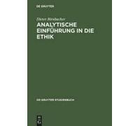 Analytische Einführung In Die Ethik