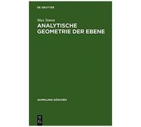 Analytische Geometrie Der Ebene