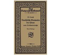 Analytische Geometrie Der Ebene Zum Selbstunterricht