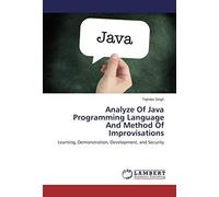 Analyze Of Java Programming Language And Method Of Improvisations