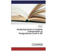 Analyzing Errors In English Composition At Postgraduate Level In Kp