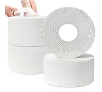 ANAMPION Sport Tape 3.8 cm x 10 m, 4 Rouleaux Non Élastique Strap Sport Pour Athlètes & Entraîneur Sportif, Strap Doigt pour Raquettes, Tennis, Gymnastique Et Boxe(Blanc)