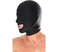 [₿AŅAŅ-₮0YS] Casquette noire cagoule déguisement bouche ouverte capuche Costume fête Halloween jeu de rôle fête