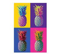 Ananas coloré Andy Warhol célèbre oeuvre peinture sur toile affiches et impressions mur Art photos pour salon décor 20x25 cm sans cadre
