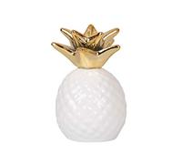 Ananas Filles en Céramique Ananas Boîtes Décoratives Enfants Adultes pour La Maison Chambre Décorations de Fête Saint Valentin Enfants Cadeaux d'anniversaire (Blanc)