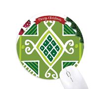 ananas mexique totems civilisation antique établissement vert tapis de souris en caoutchouc de sapin de noël