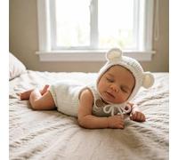 Anano 12 Pouces Poupée Rebron Silicone Complet Réaliste Corps Intégral Dormir Silicone Vie Réelle Doux Poupées Bébé Fille Fait Main avec Réalisme Jouet pour Nouveau-né pour Les Enfants 3 Ans